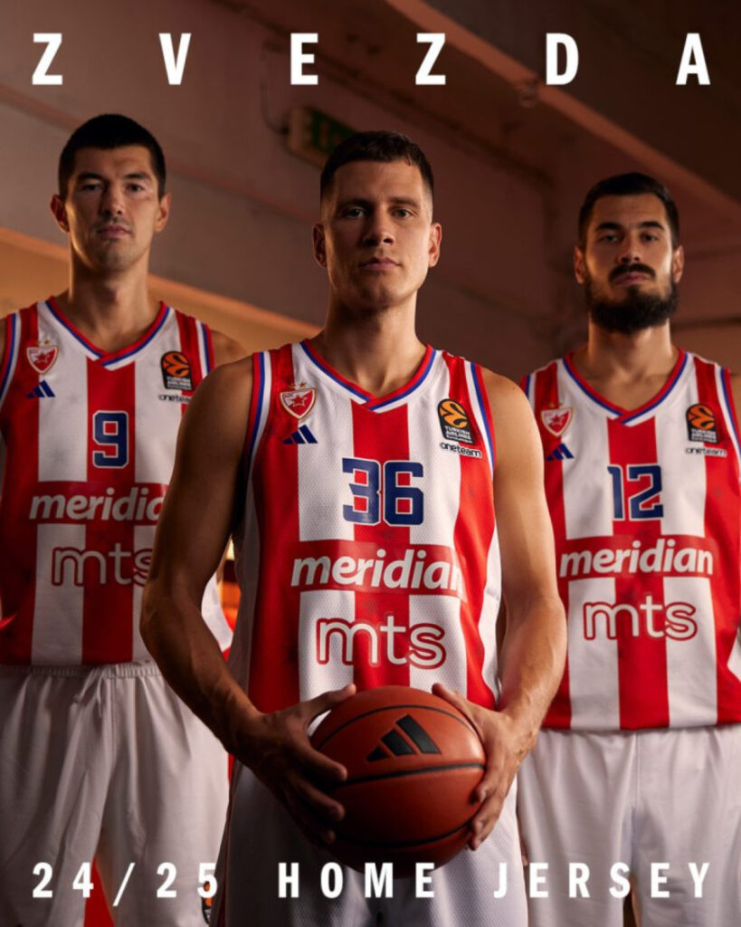 Pogledajte kako izgleda novi dres Crvene zvezde!