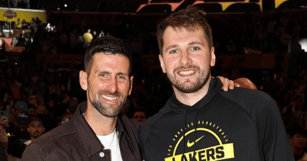 Dončić i Lebron jurili da se fotkaju sa Đokovićem!