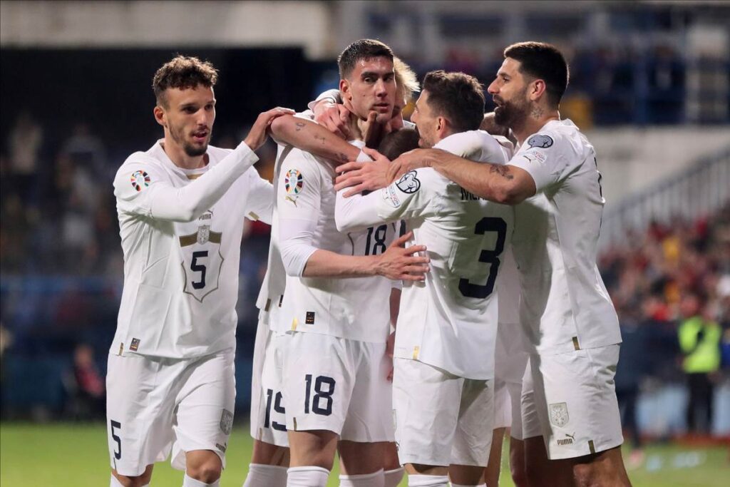 Reprezentacija Srbije kompletno plava protiv Engleza!