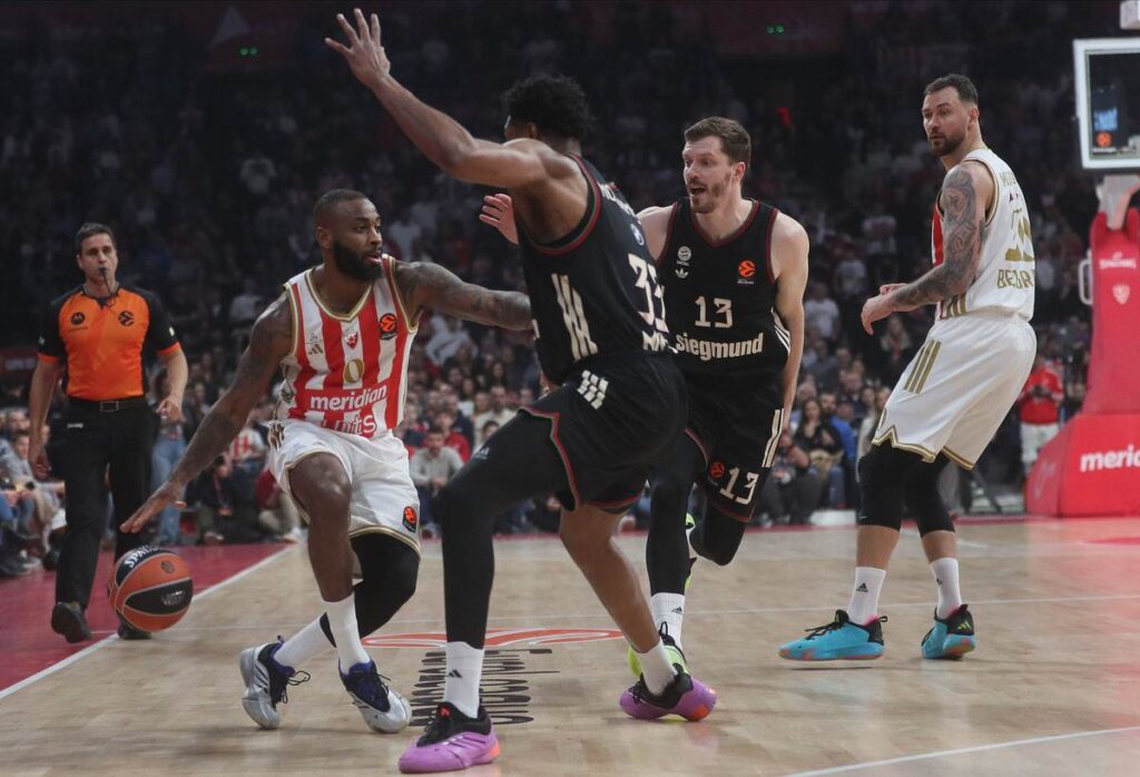 Saša Obradović besan nakon poraza – Evo kako sada izgleda tabela Evrolige Crvena zvezda - Bajern